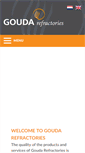 Mobile Screenshot of goudarefractories.com
